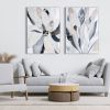 Thrive II 56" Hand Painted Framed Canvas Art