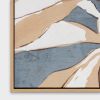 Wild Bloom 52" Hand Painted Framed Canvas Art