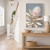 Wild Bloom 52" Hand Painted Framed Canvas Art