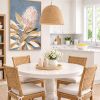 Wild Bloom 52" Hand Painted Framed Canvas Art