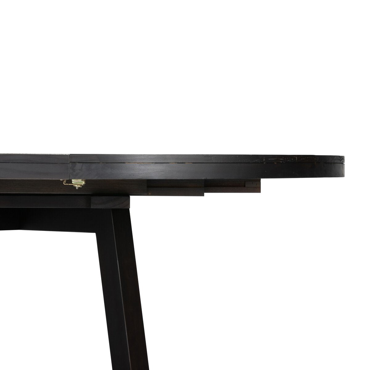 Erwin 60"- 72" Round Extension Dining Table - Dark Carbon