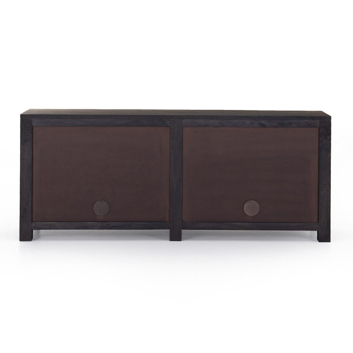 Izara 78" 4 Door Sideboard - Cane + Black Wash