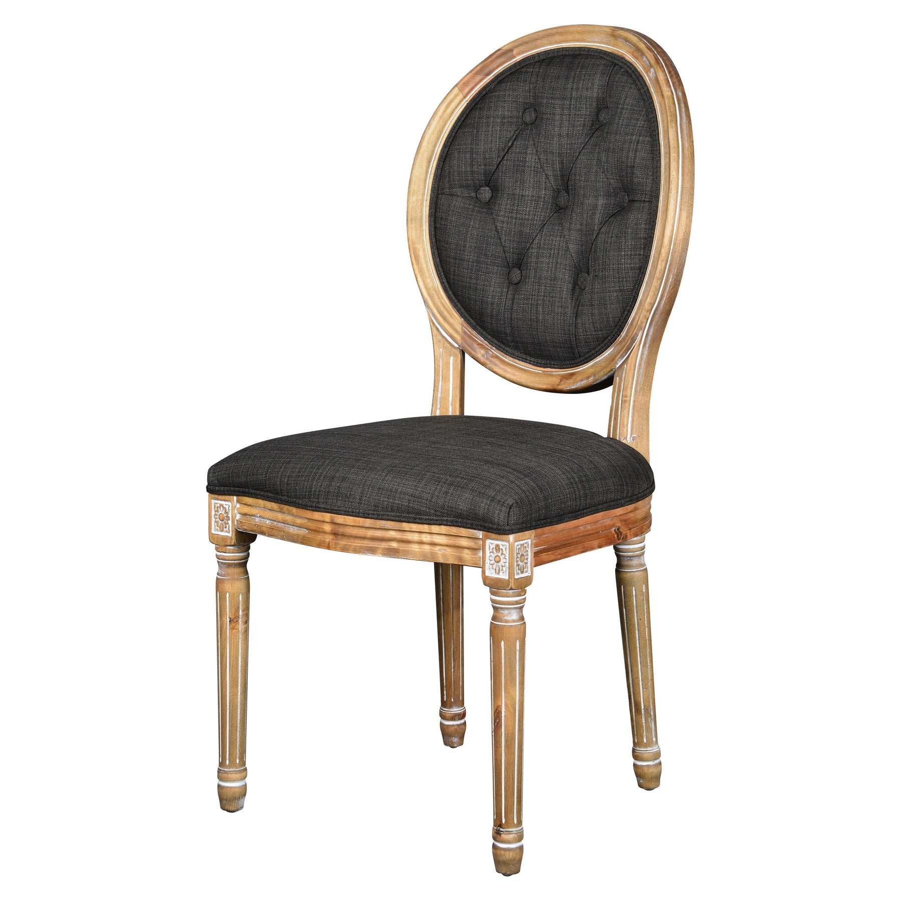 Gretel Tufted Dining Chair - Urban Bark