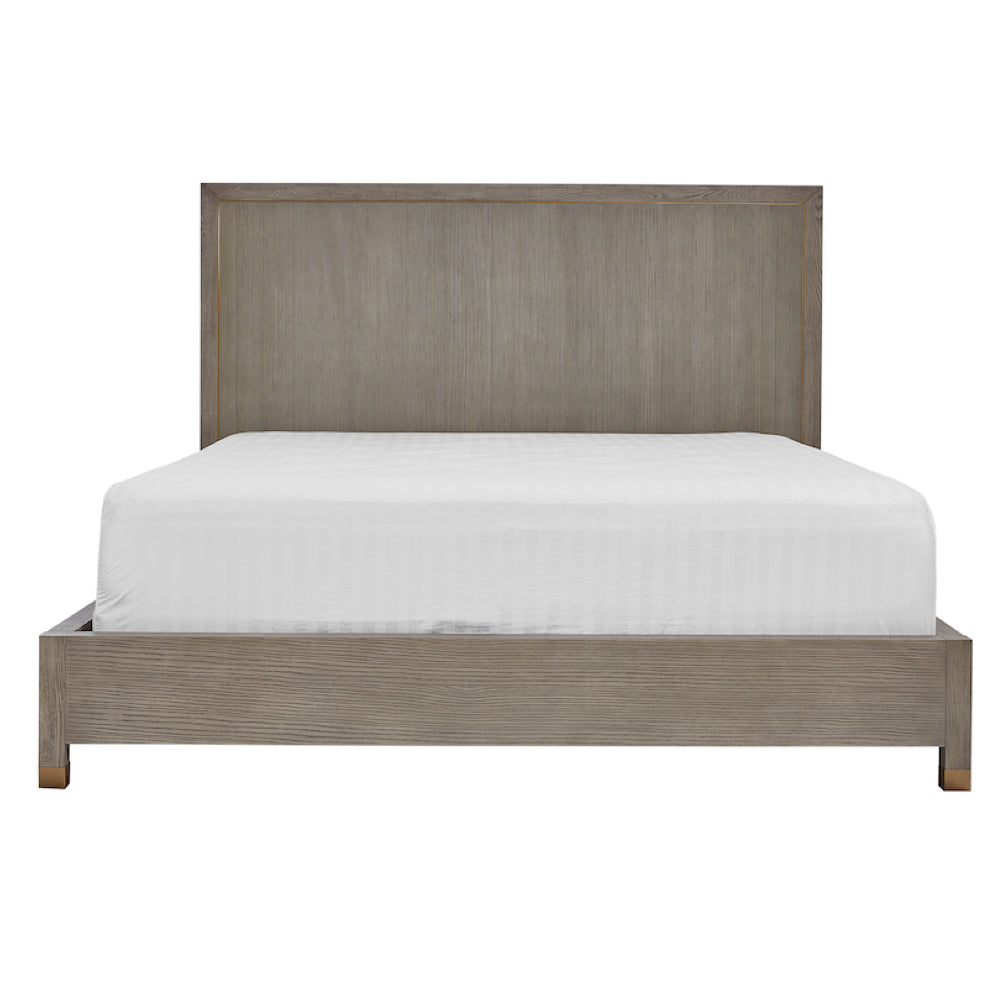 Elias 82" King Bed - Brushed Smoke
