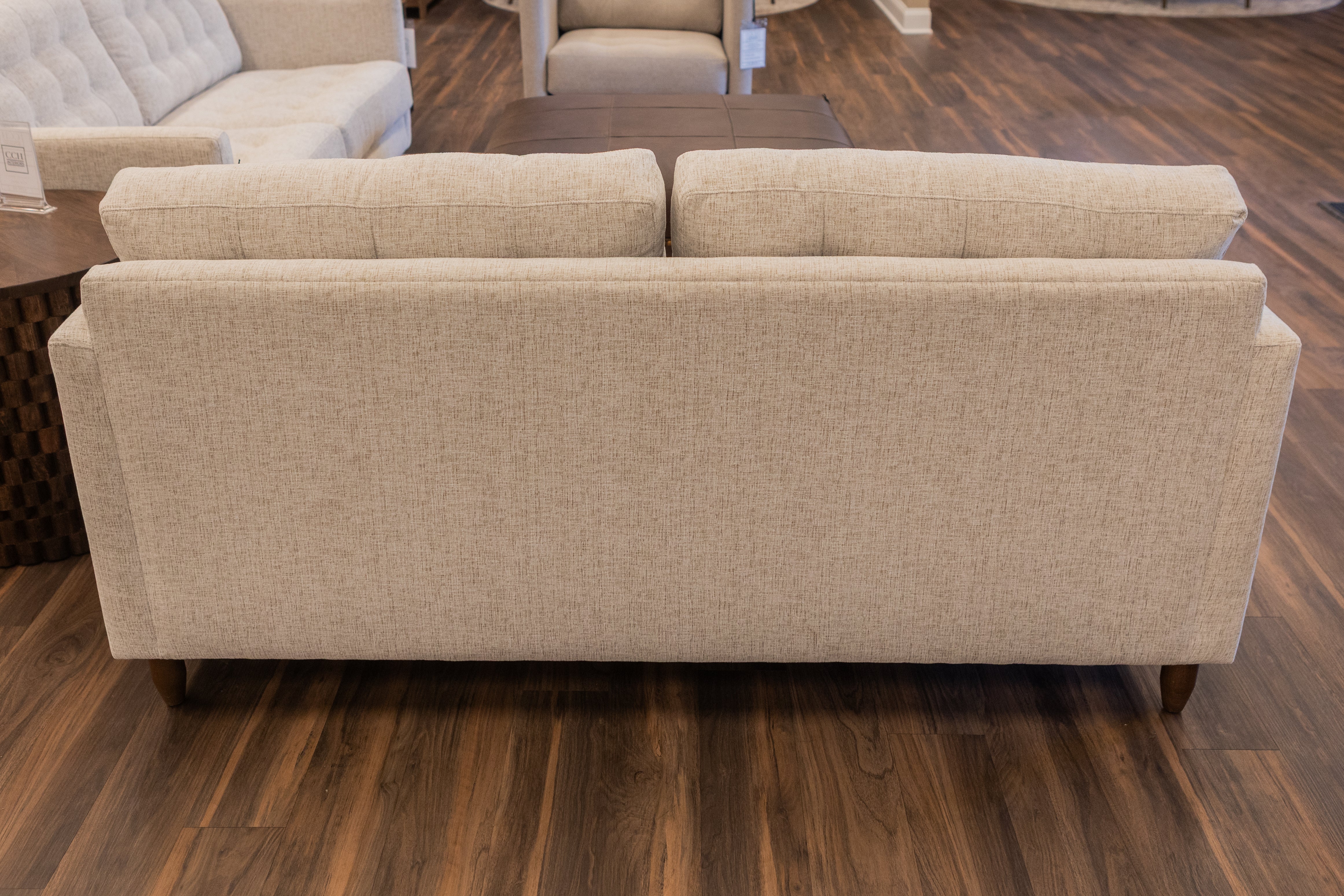 Josh Express Ship Tufted 70" 2 Cushion Loveseat - Performance Crushed Snow