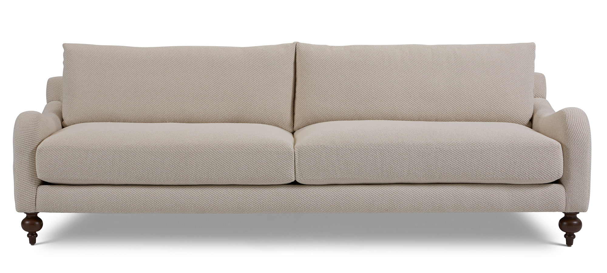 Anne 62" English Arm Express Ship 2 Cushion Loveseat