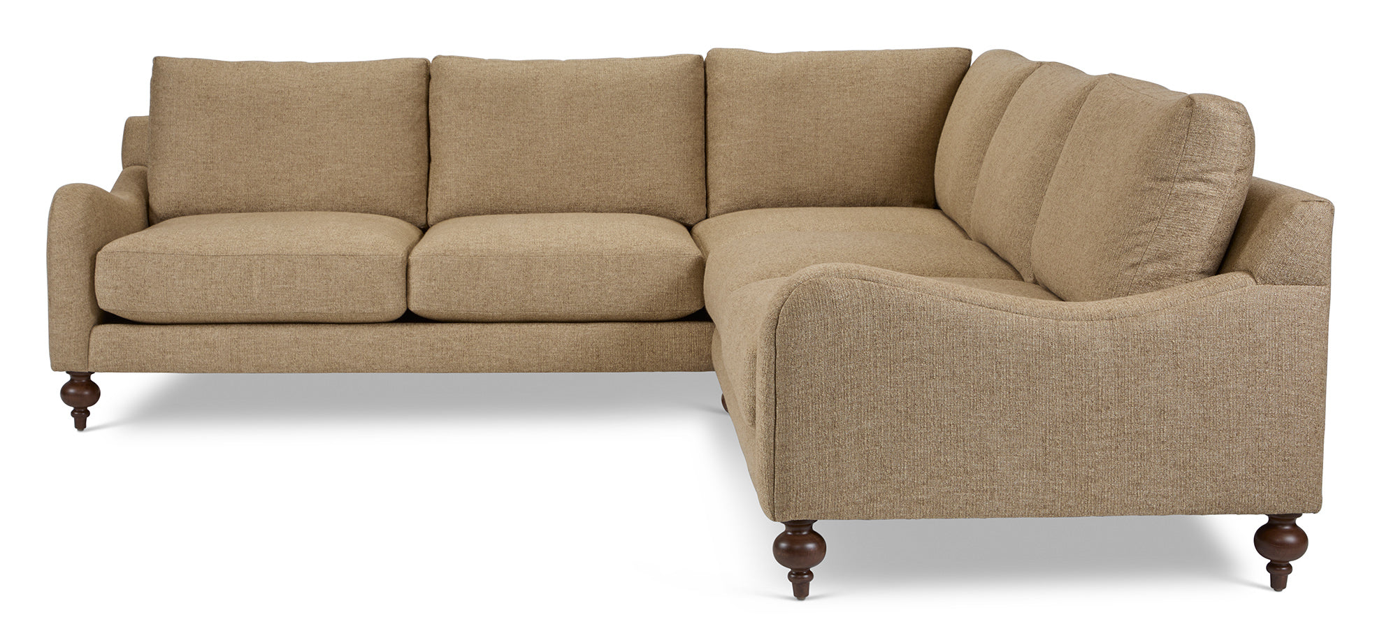 Anne 93" x 93" English Arm Express Ship 5 Cushion Sectional