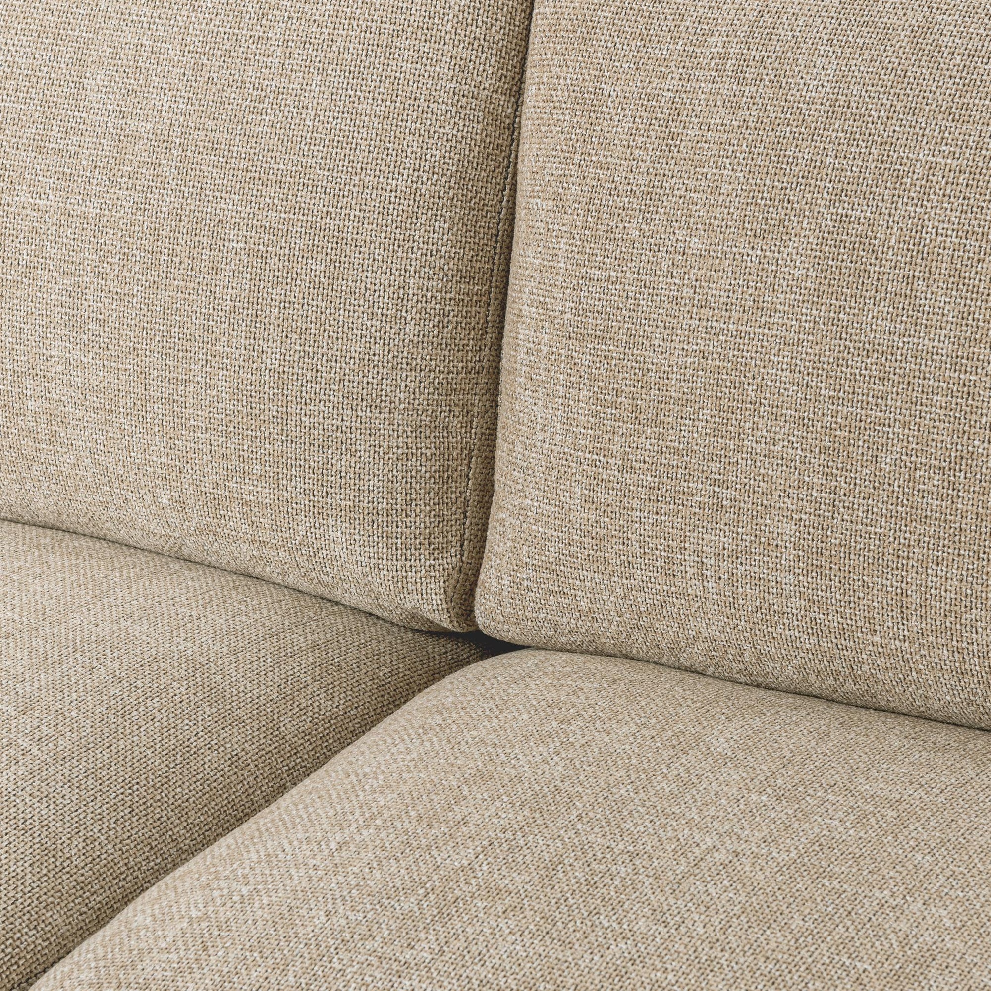 Harlan 132" 5 Cushion Sectional - Bisque