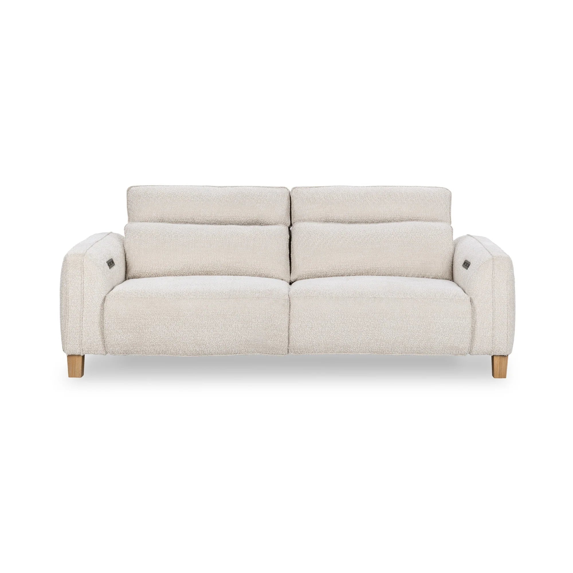 Sawyer 89" Power Recliner Sofa - Ivory