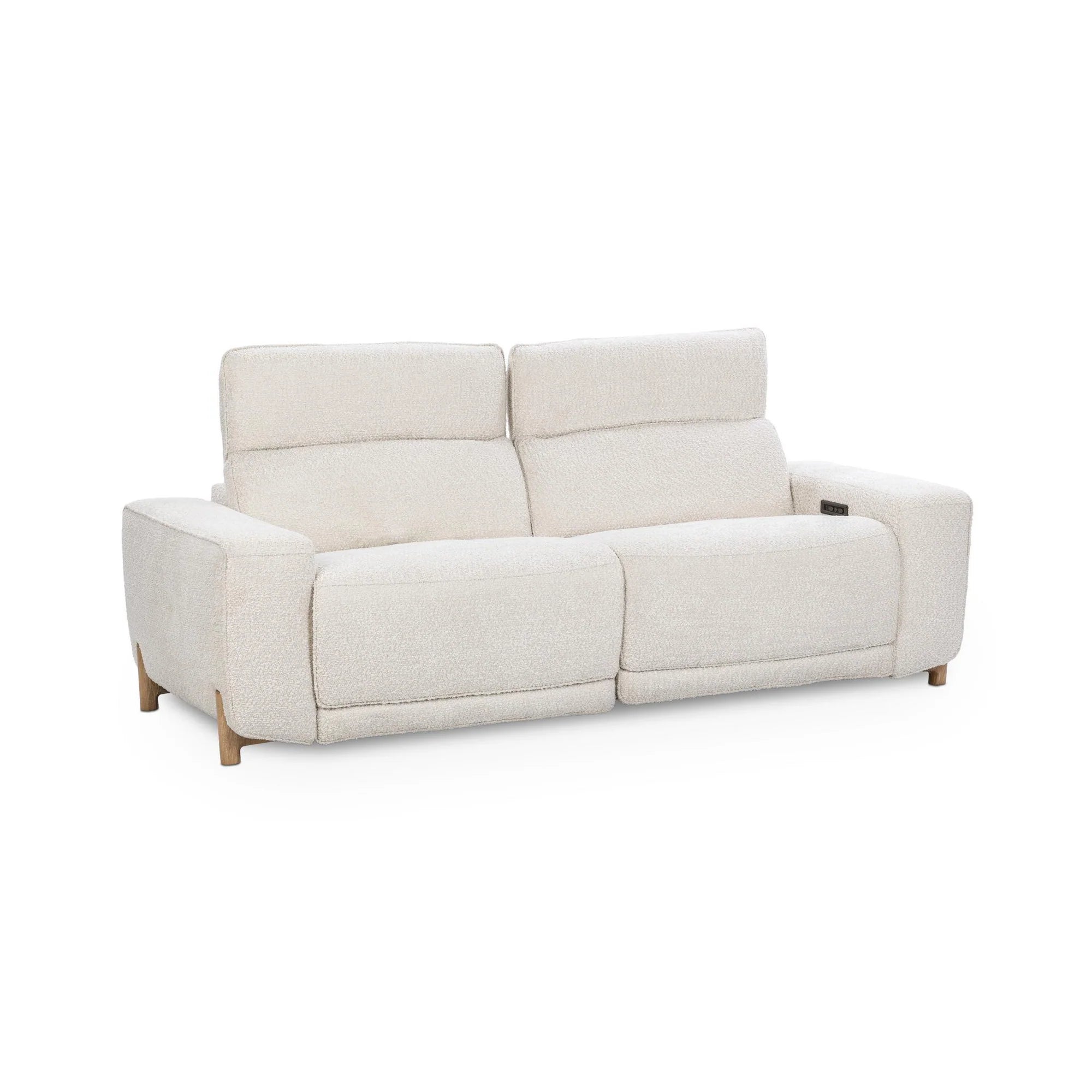 Tawnie 84" Power Recliner Sofa - Ivory