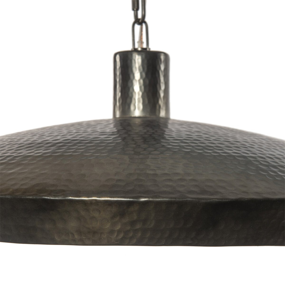 Kiyomi 26" Pendant - Hammered Dark Antique Brass