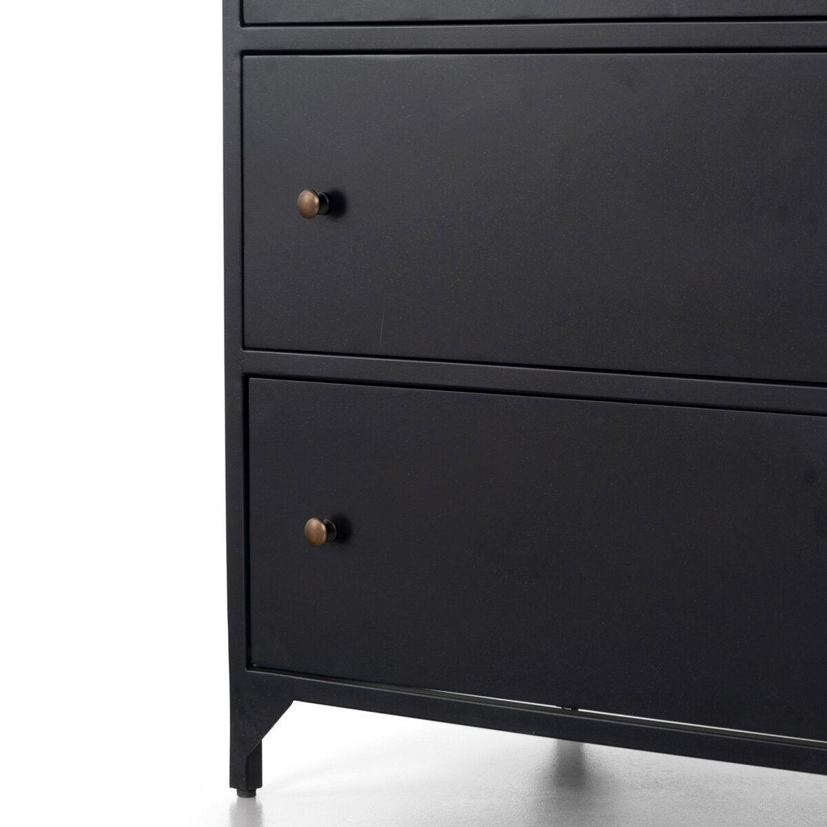 Belmont 28" Three Drawer Nightstand - Onyx