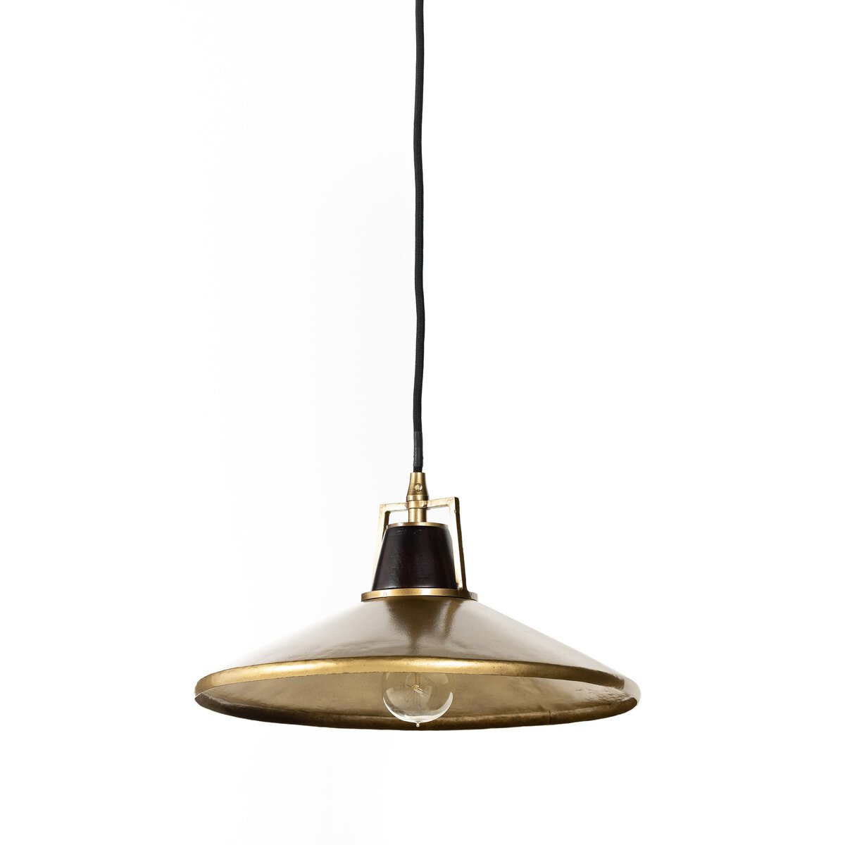 Arden 14" Pendant - Antique Brass