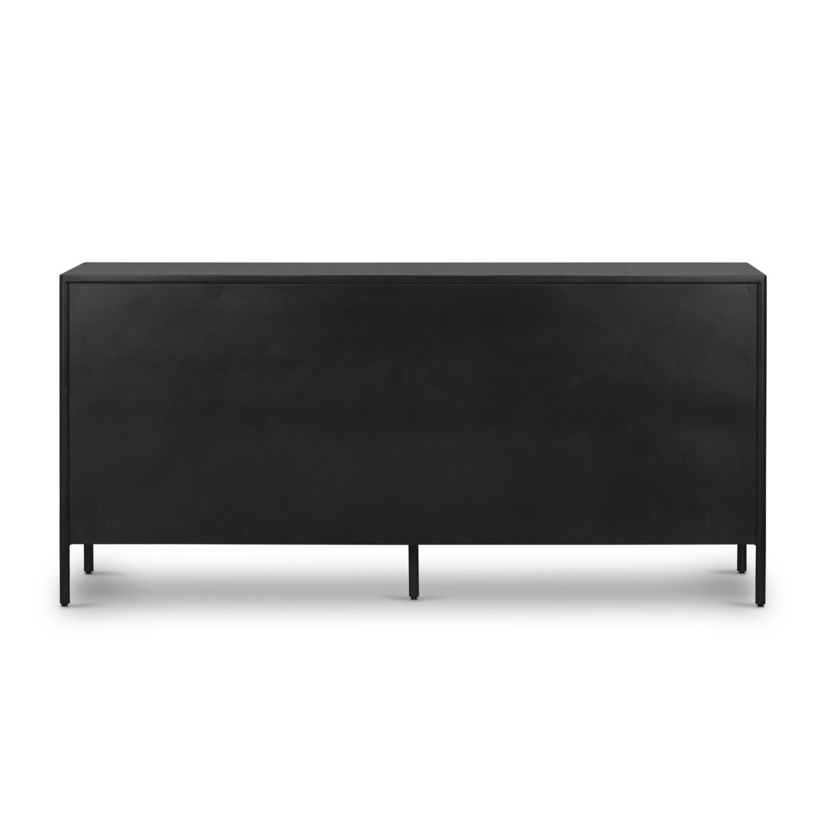 Ellington 70" 8 Drawer Dresser - Black Iron + Bronze