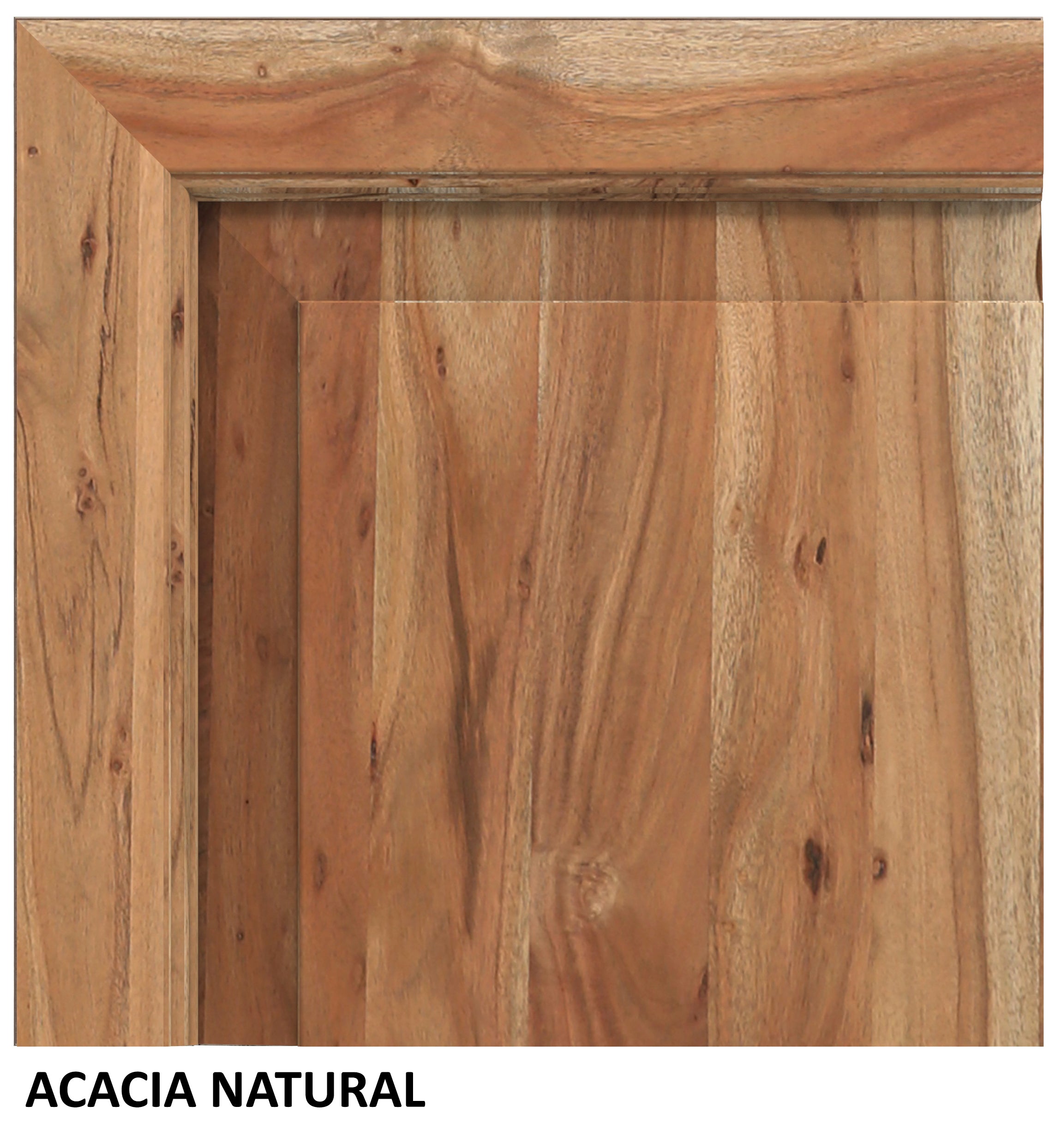 Malcolm Acacia 120" Live Edge Dining Table - Natural