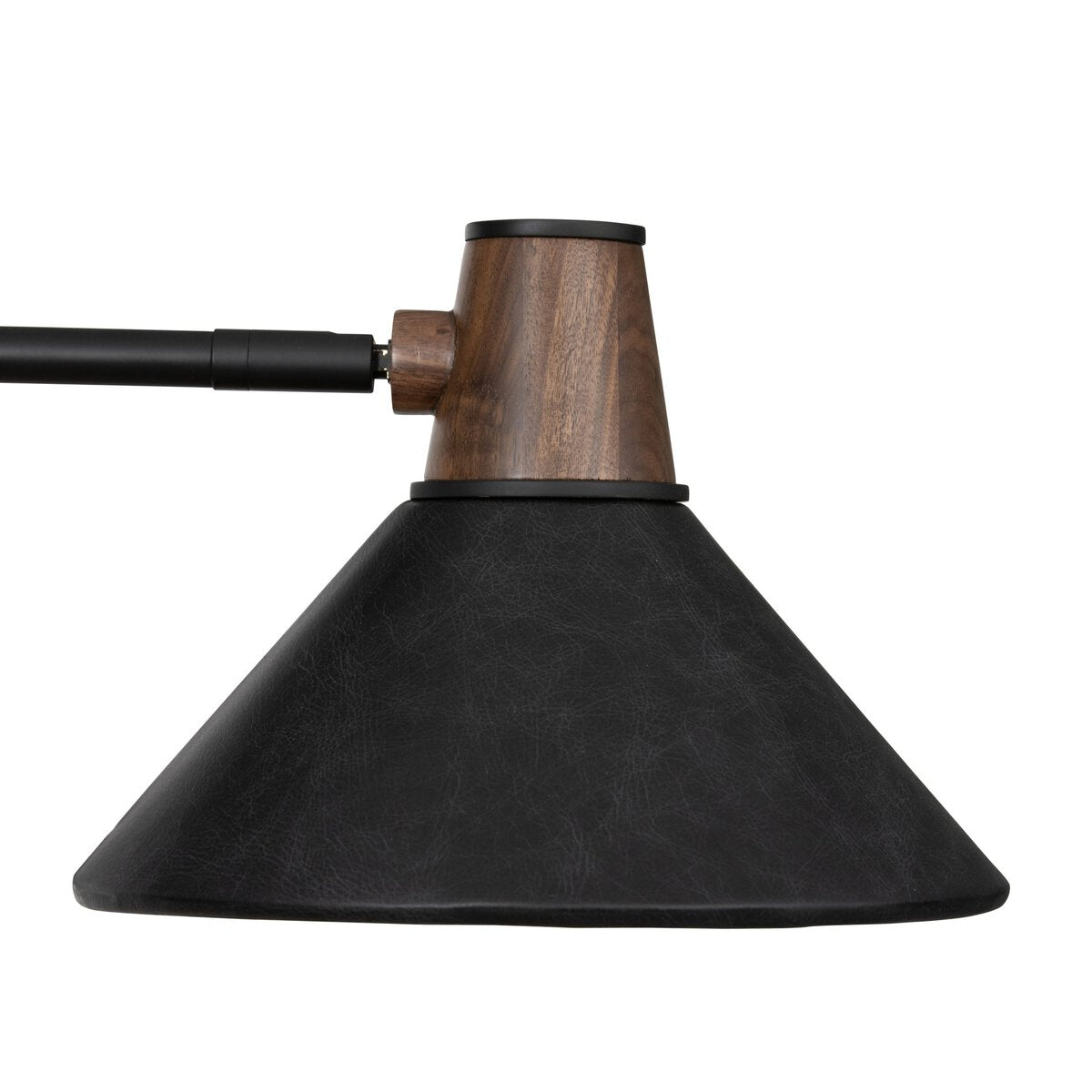 Leander 49" Chandelier - Powder Coated Black