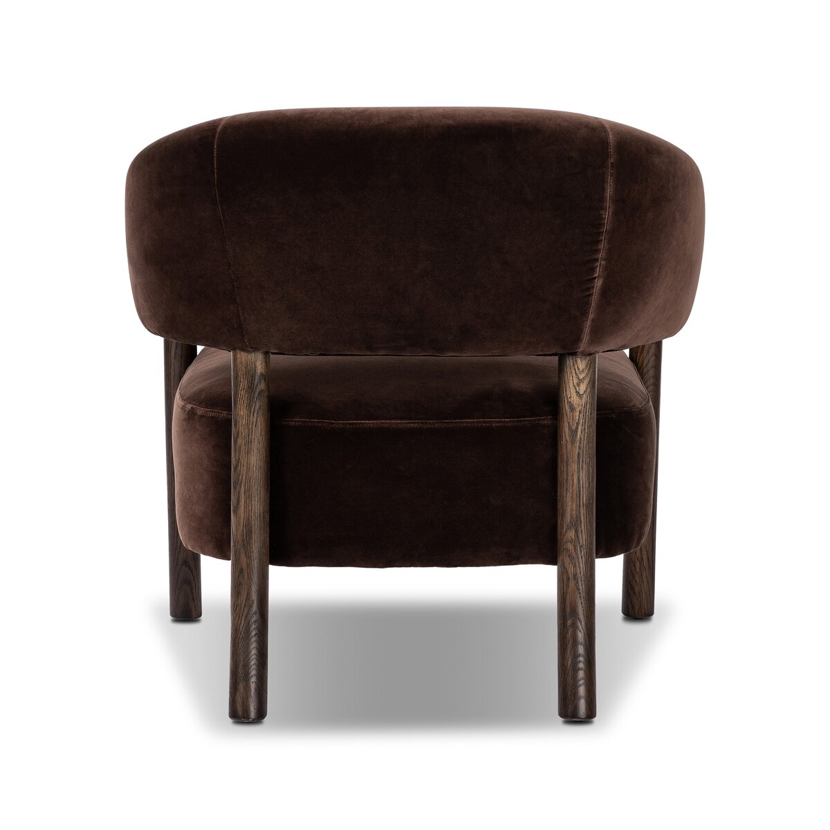 Riley 29" Chair - Oak + Performance Surrey Cocoa