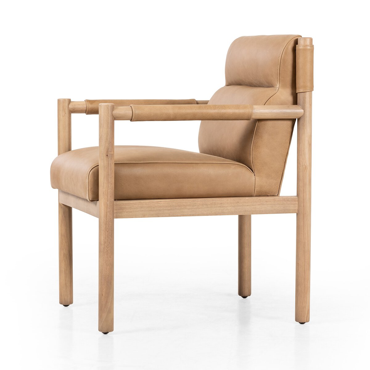 Kano 22" Top Grain Leather Dining Chair - Palermo Drift