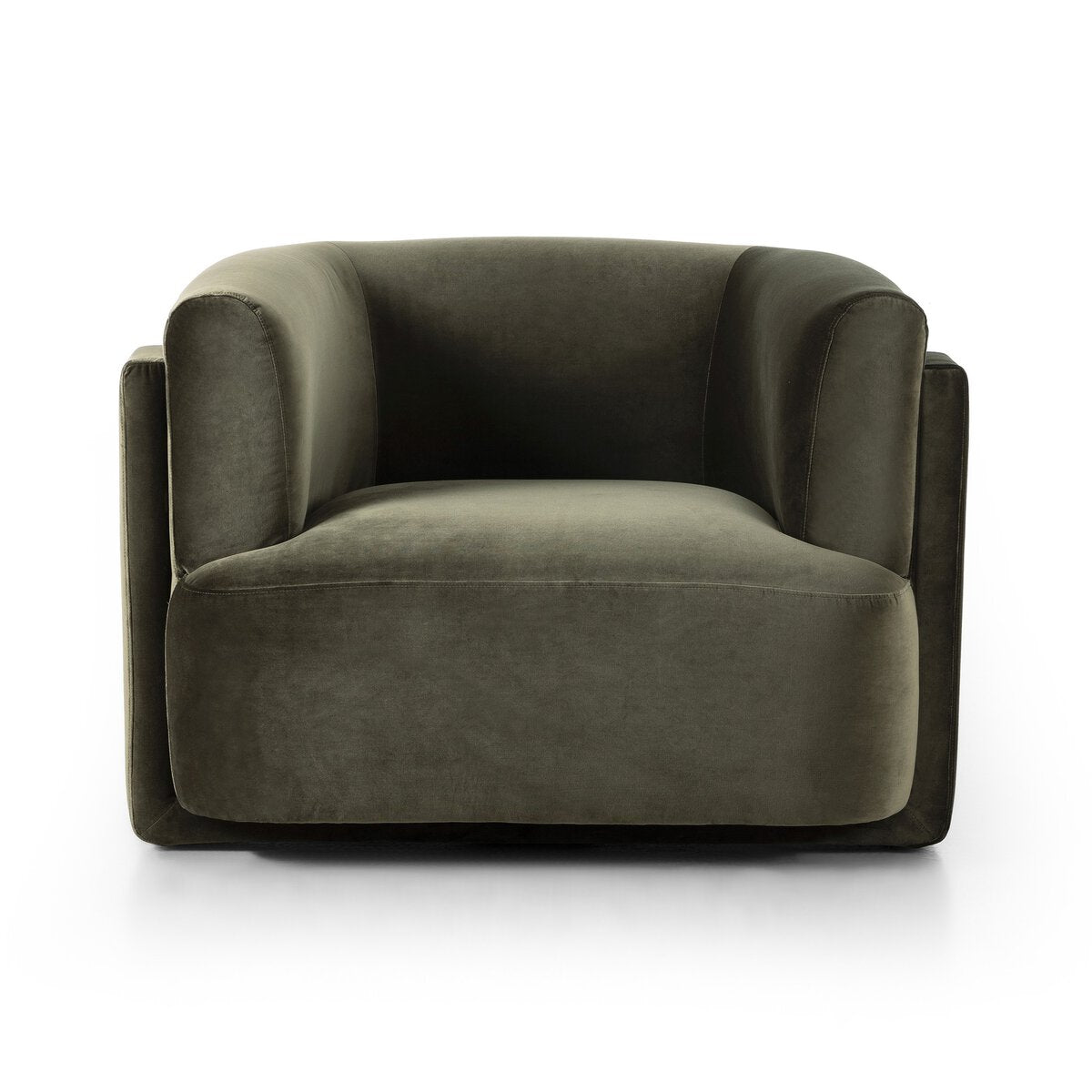 Hayley 42" Occasional Chair - Surrey Olive Velvet