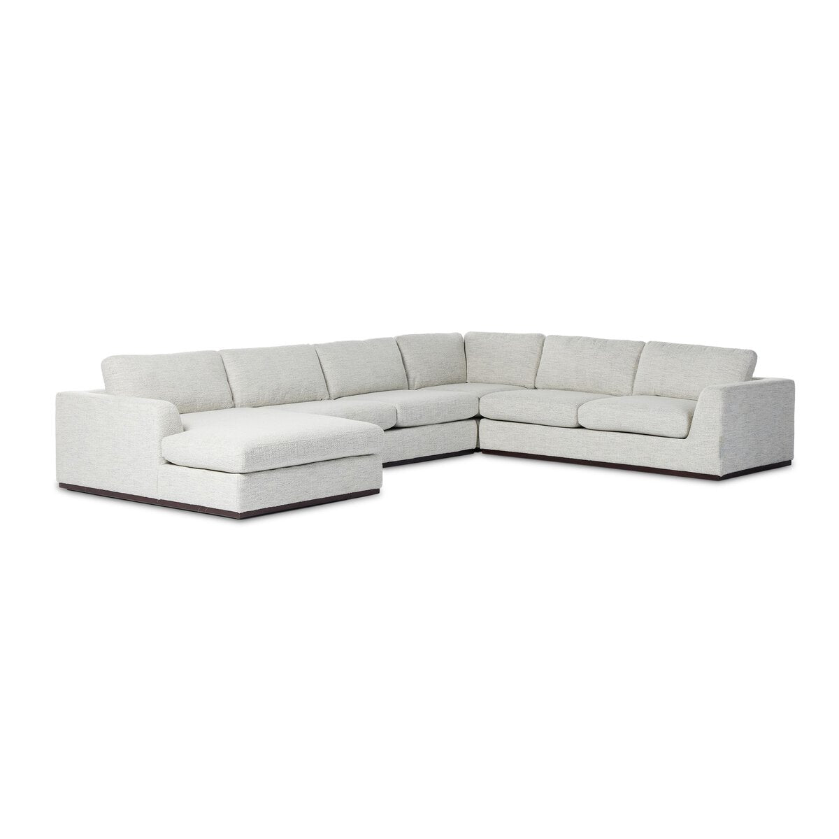 Elijah 160" 4 Piece LAF Sectional - Performance Cotton