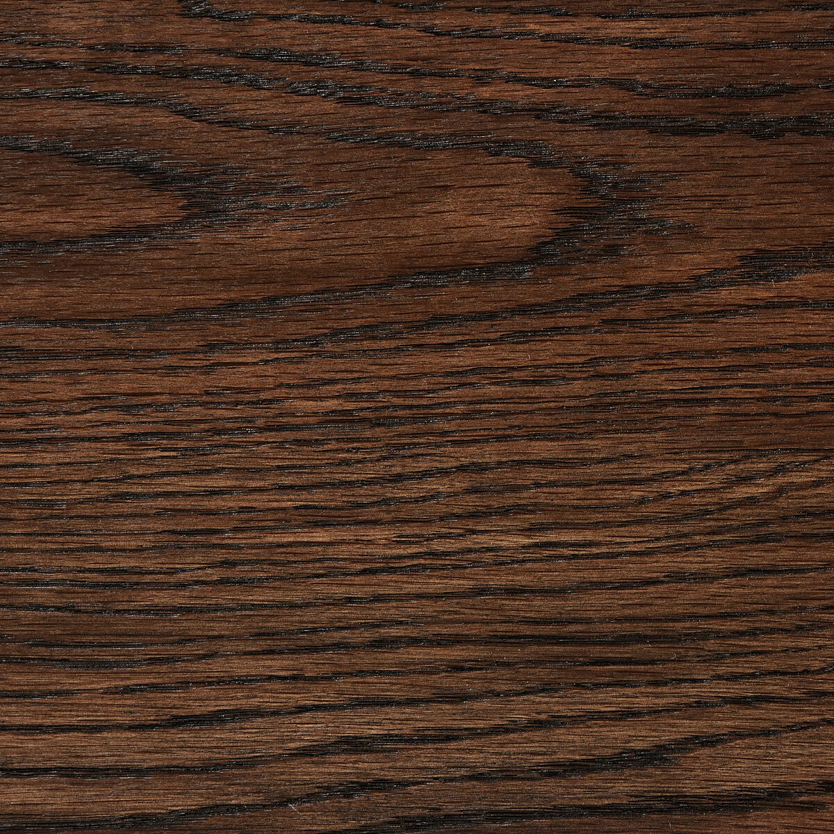 Zohran 32" 2 Drawer Charging Nightstand - Iron + Umber Oak