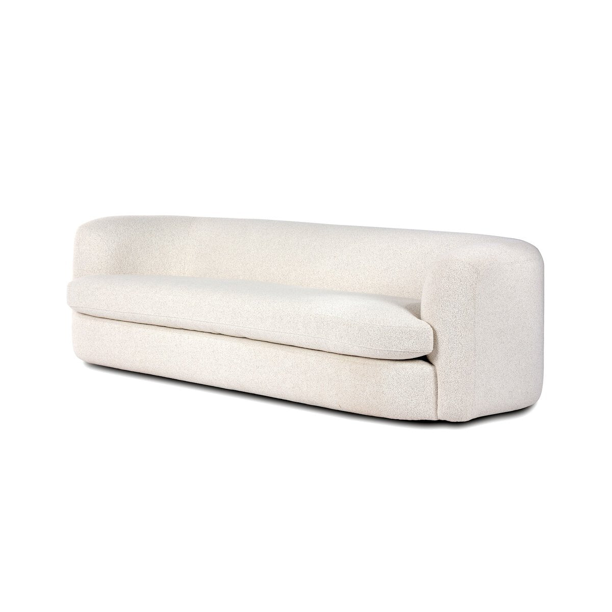 Paisley 95" Bench Cushion Sofa - Harrow Ivory