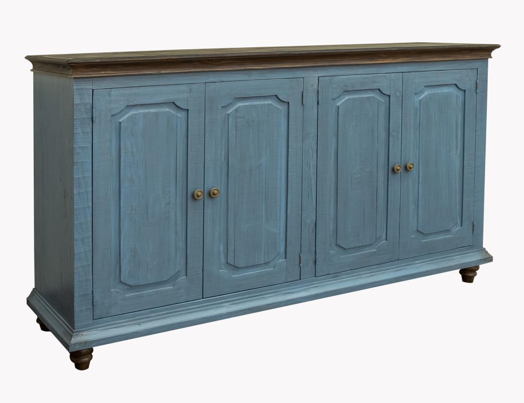 Greta 71" 4 Door Reclaimed Pine Sideboard