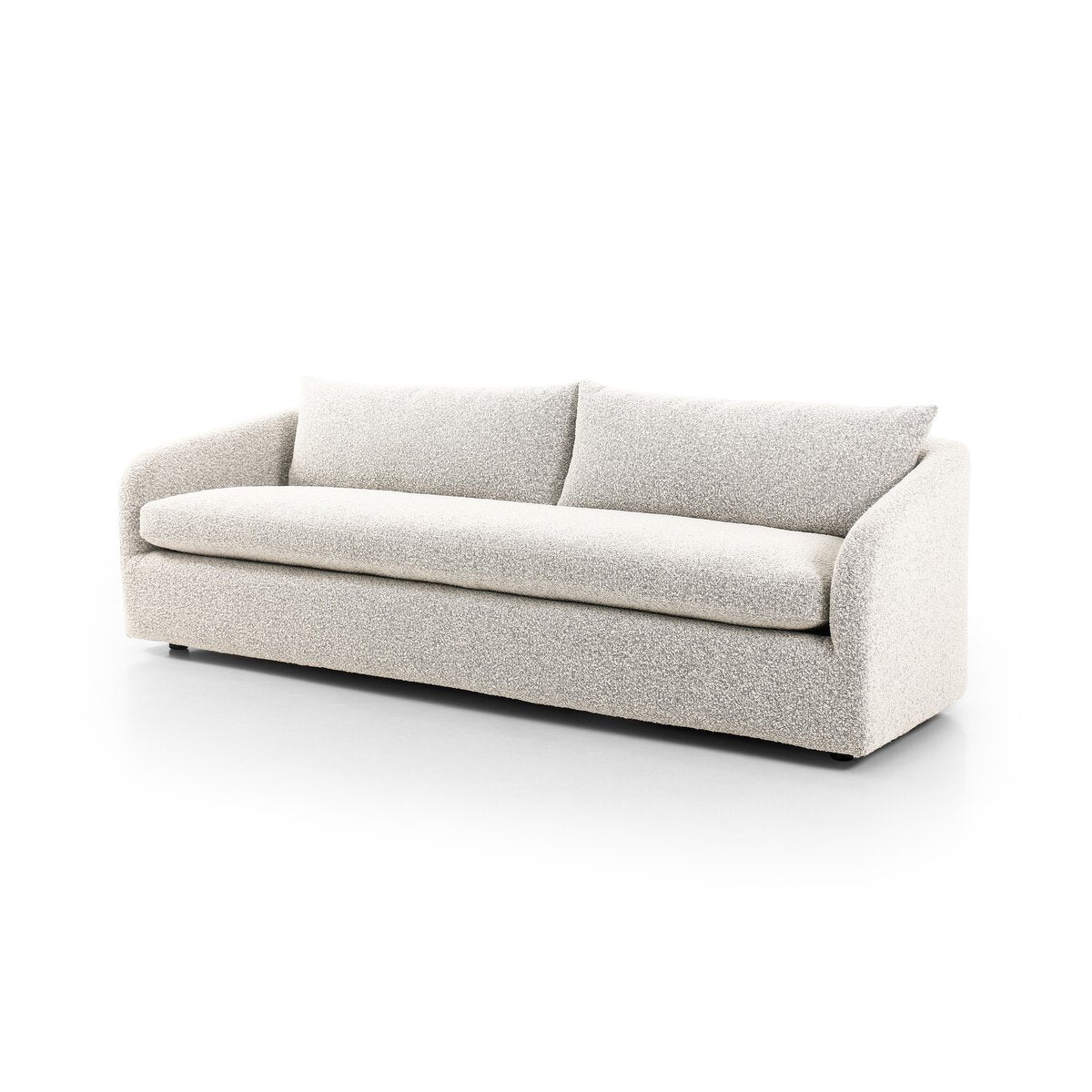 Linnea 97" Bench Cushion Sofa - Knoll Domino