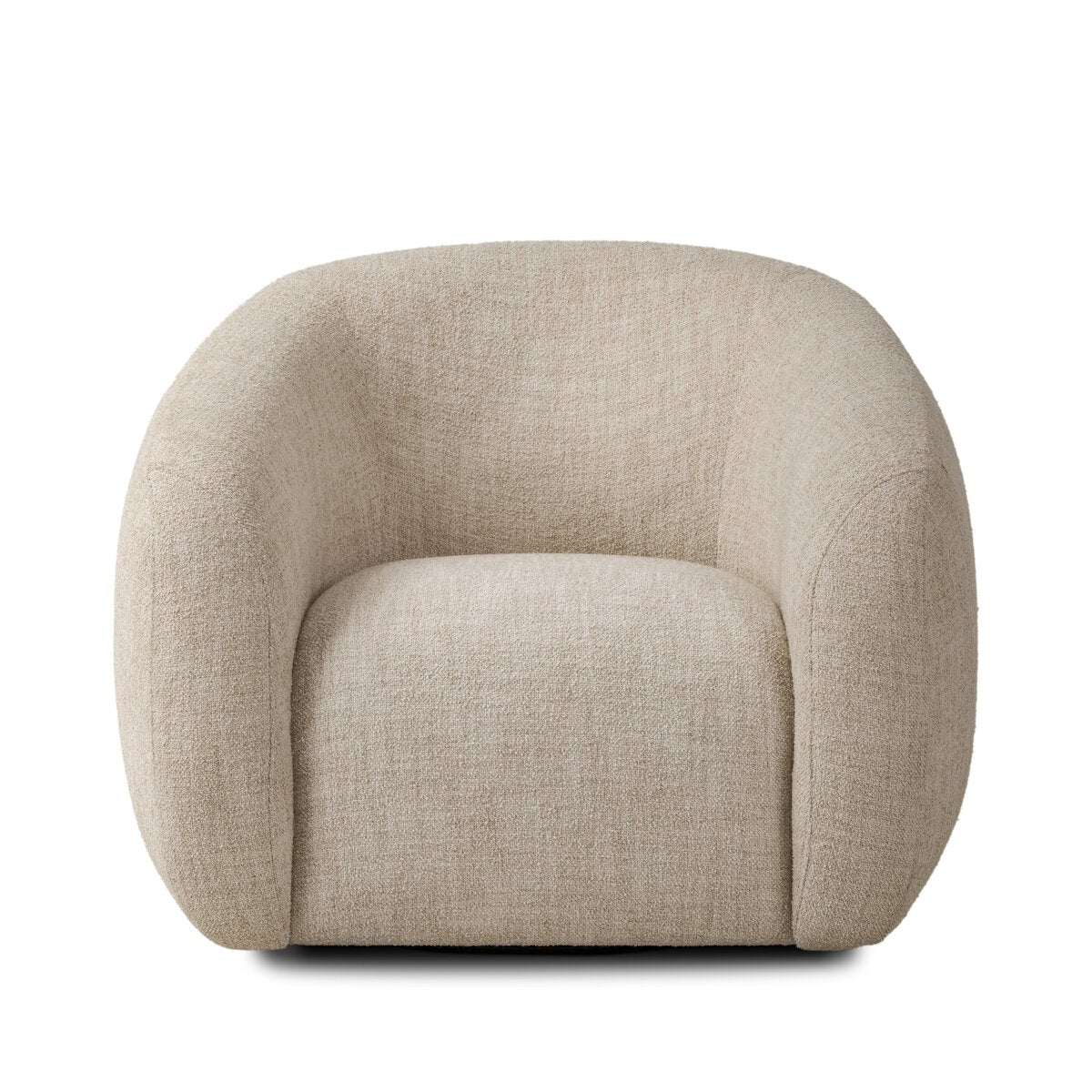 Isabella 39" Upholstered Swivel Chair - Yuma Cream