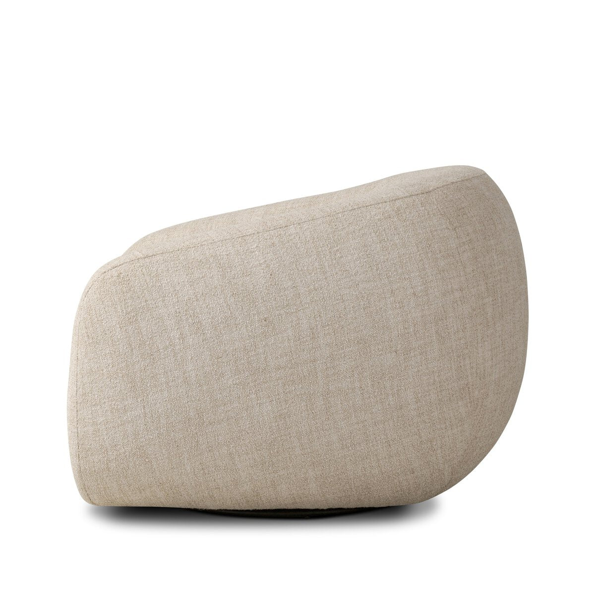Isabella 39" Upholstered Swivel Chair - Yuma Cream