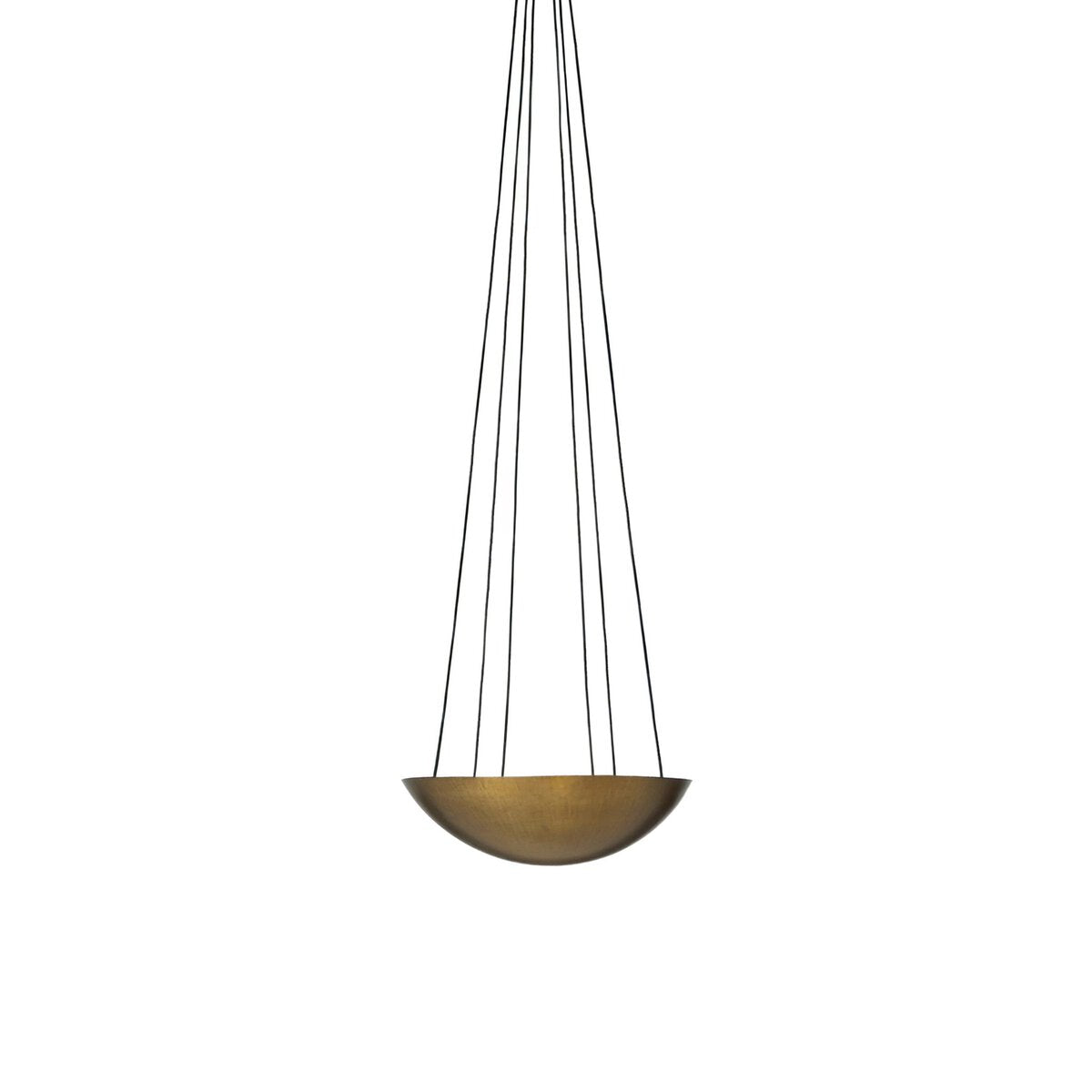 Mercutio 26" Chandelier - Aged Brass Iron