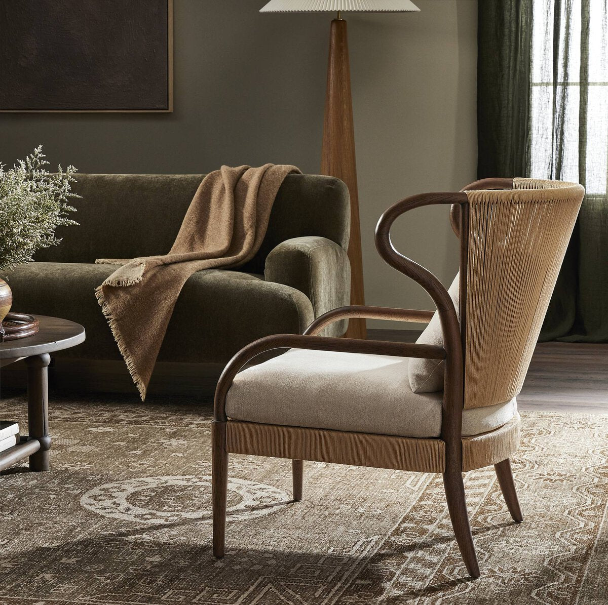 Marlowe 31" Upholstered Occasional Chair - Broadway Dune