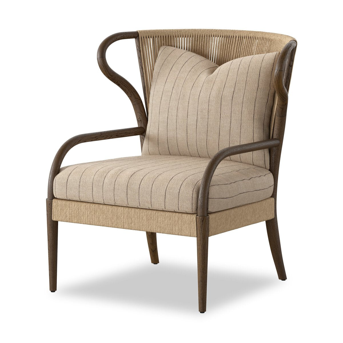 Marlowe 31" Upholstered Occasional Chair - Lavon Flint