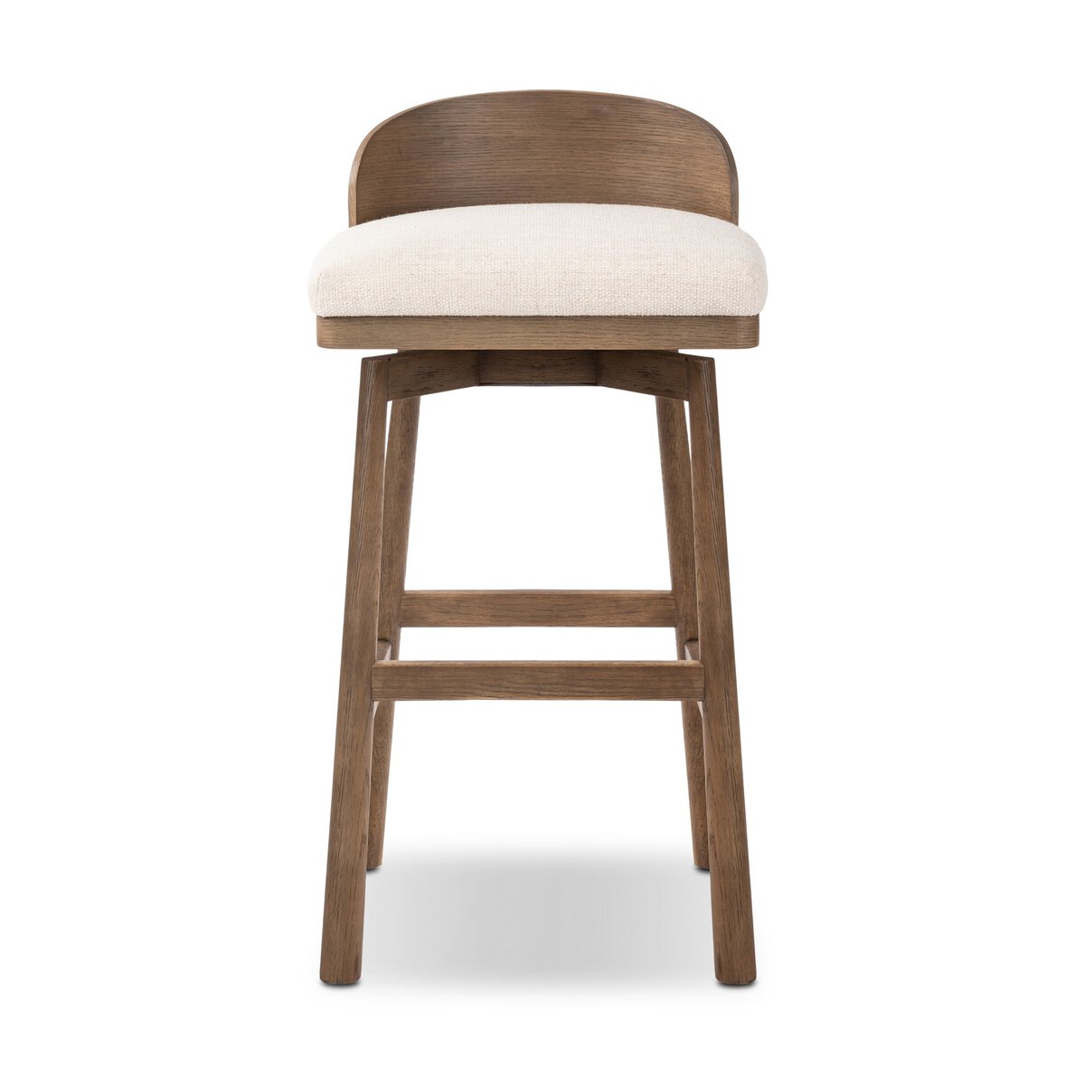 Ashleigh Bar Stool - Performance Thames Cream + Oak