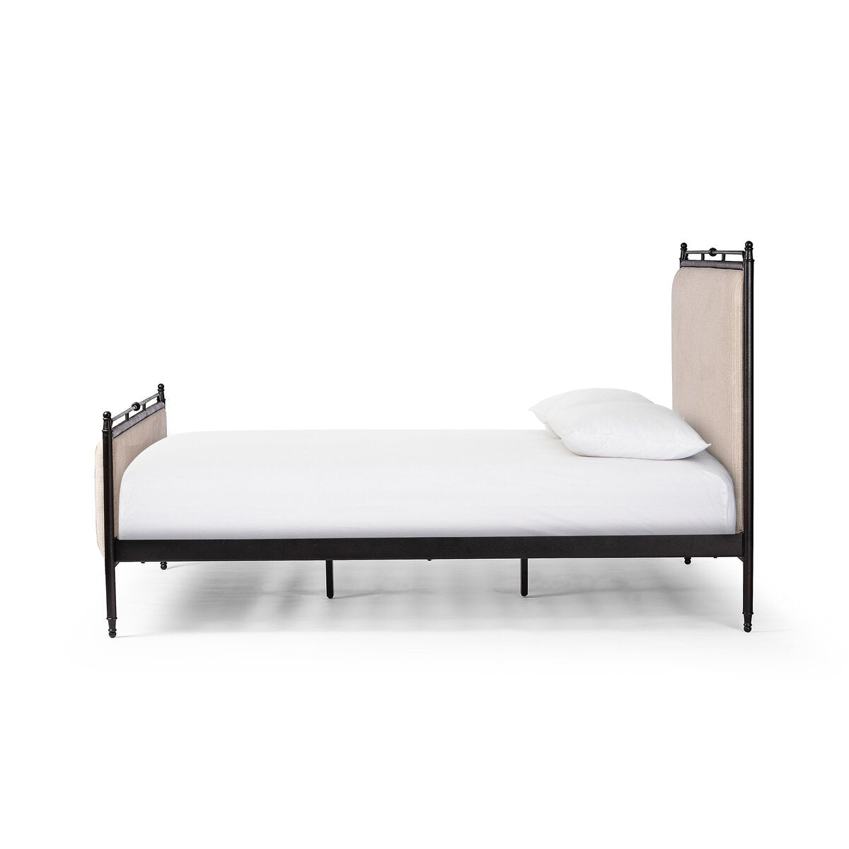 Perran 63" King Bed - Laine Natural+ Iron