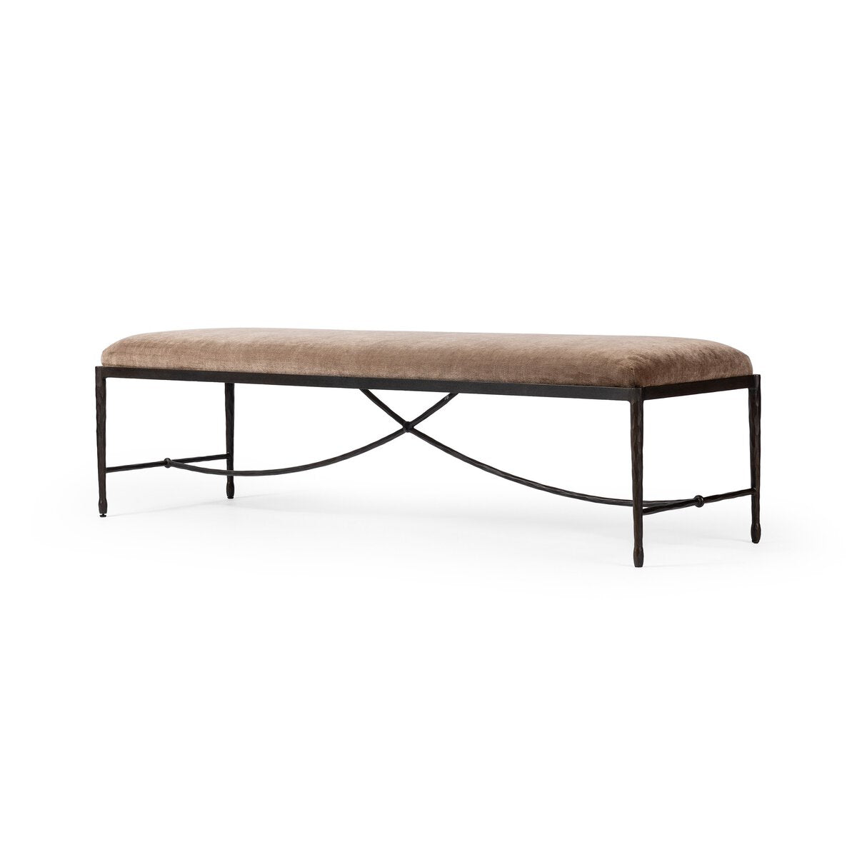 Addison 71" Accent Bench - Altair Mushroom