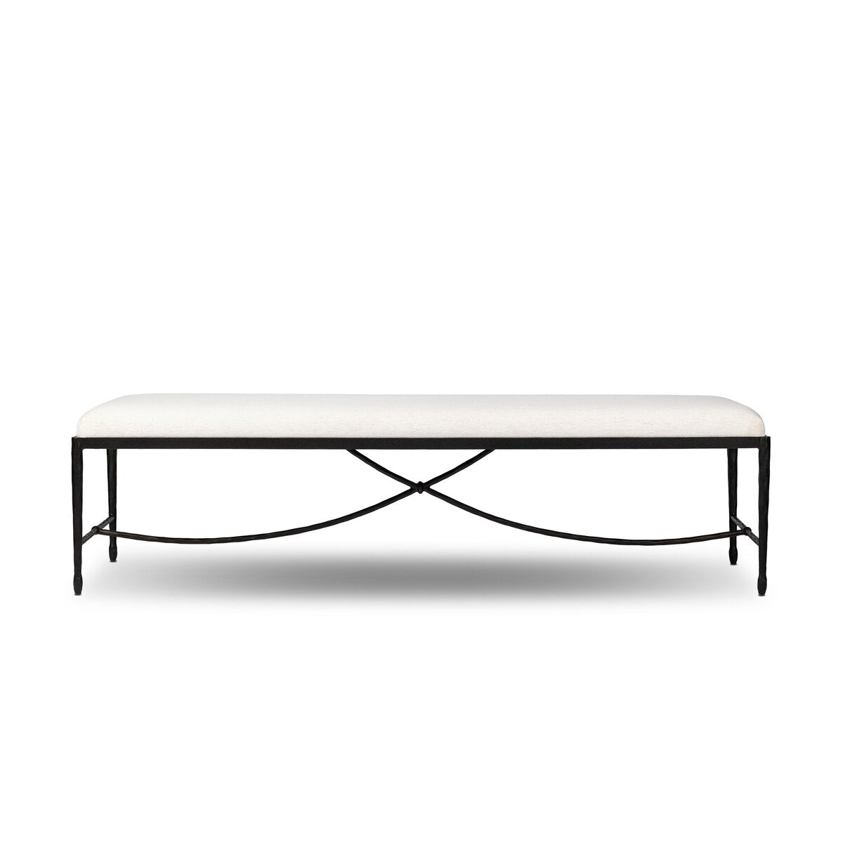 Addison 71" Accent Bench - Crypton Nomad Snow