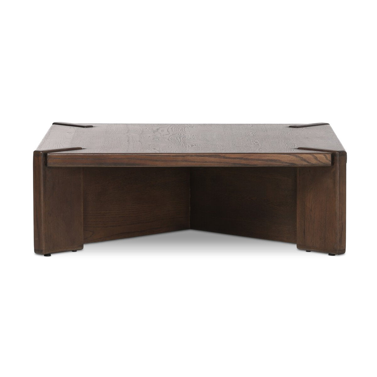 Erika 48" Square Coffee Table - Tobacco Oak