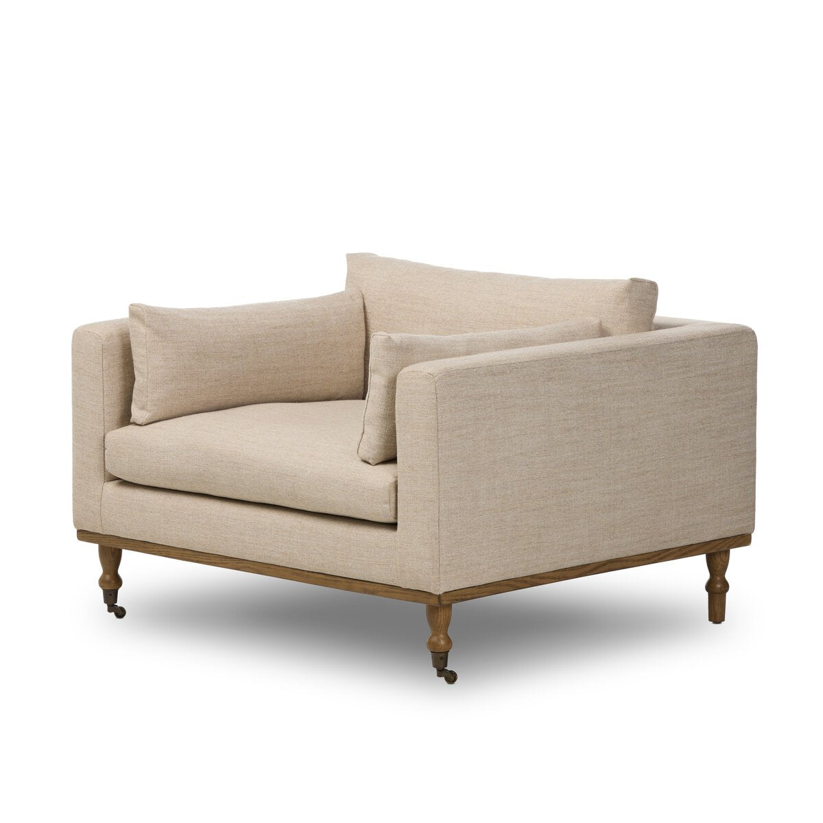 Harlan 43" Upholstered Occasional Chair - Alcala Wheat