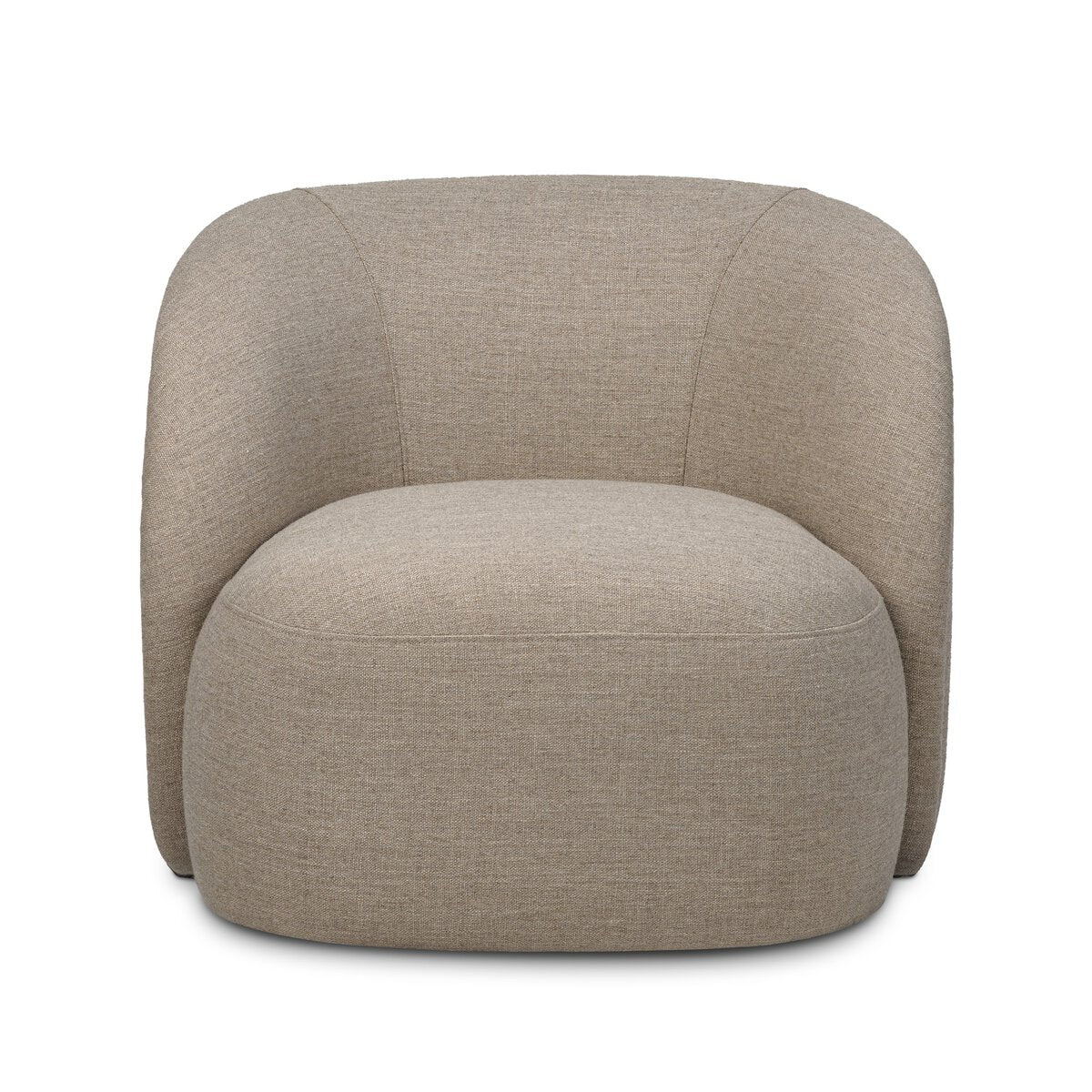 Lauren 32" Upholstered Swivel Chair - Alcala Taupe