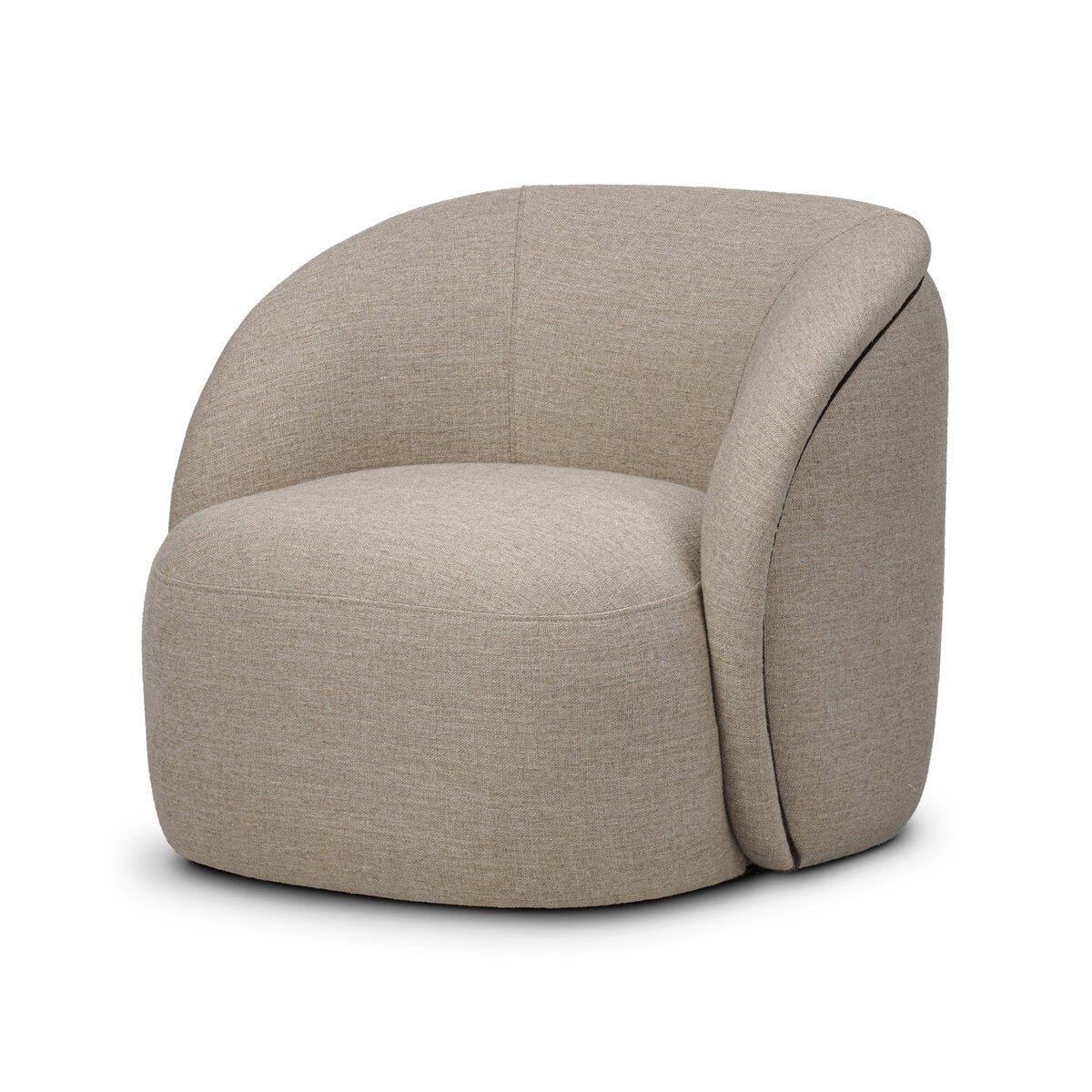 Lauren 32" Upholstered Swivel Chair - Alcala Taupe