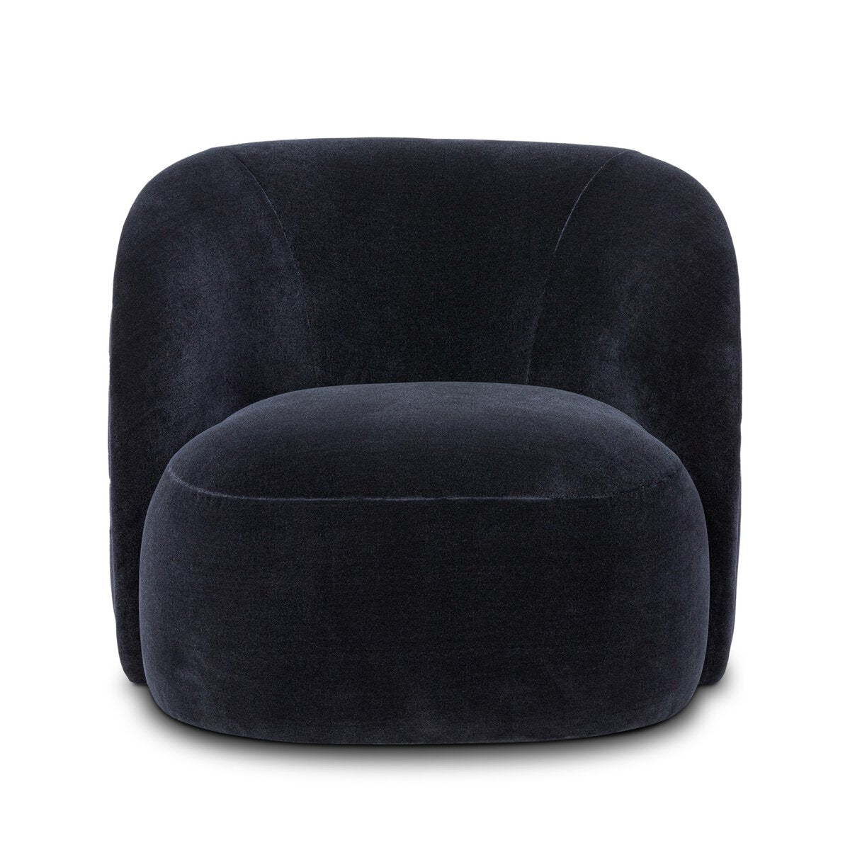 Lauren 32" Upholstered Swivel Chair - Monte Navy