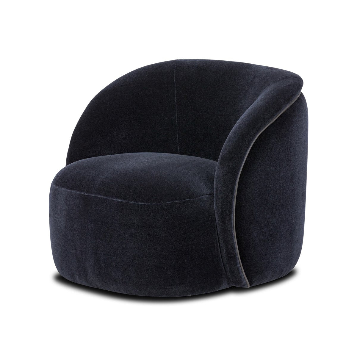 Lauren 32" Upholstered Swivel Chair - Monte Navy