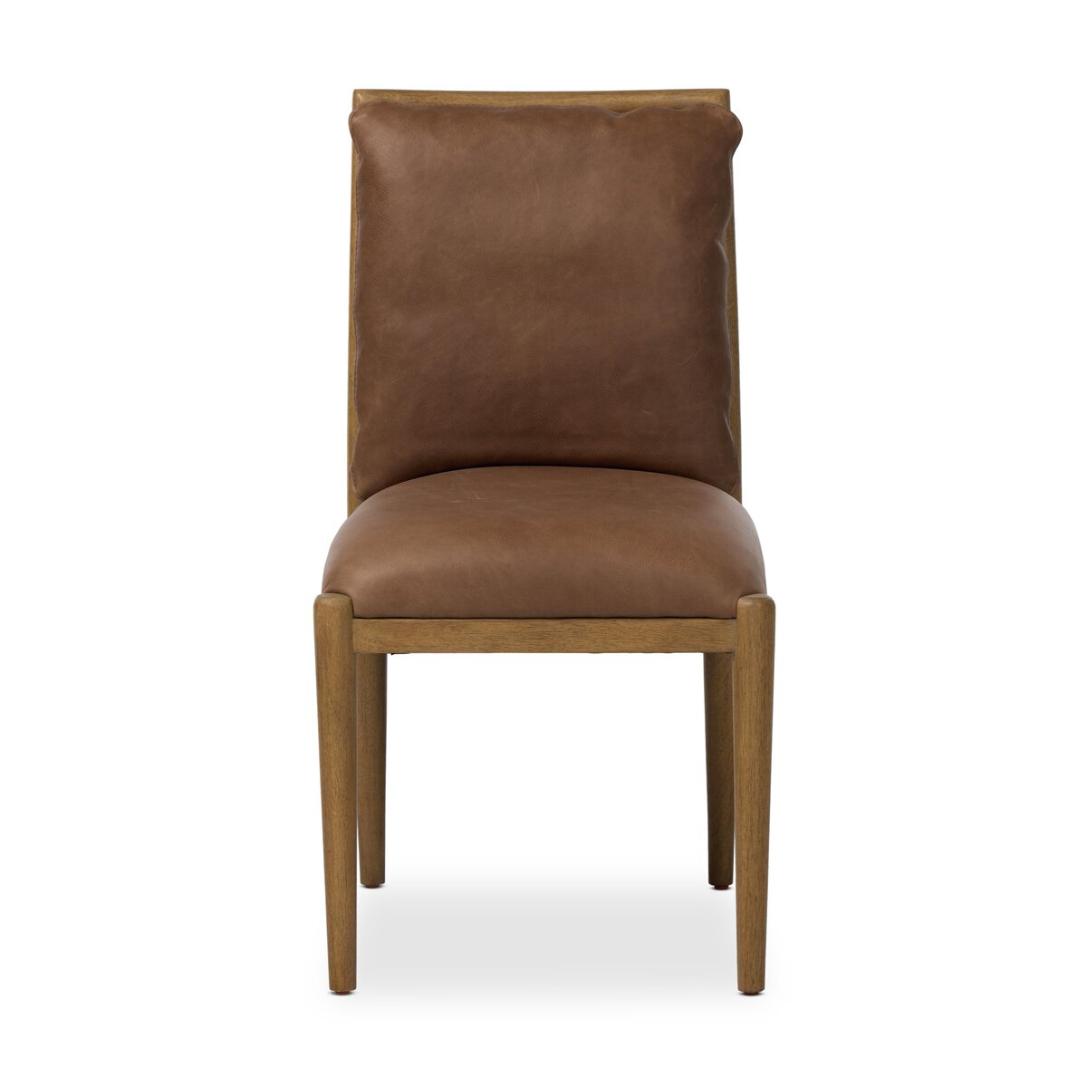 Calliope 20" Top Grain Leather Dining Chair - Palermo Drift