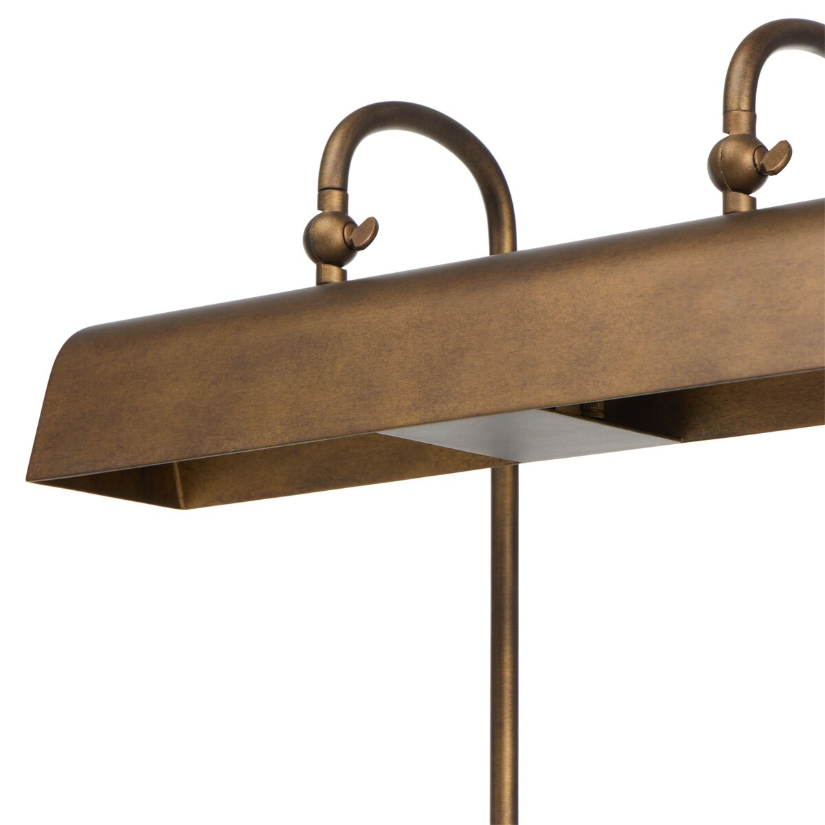 Colbert 18" Table Lamp - Burnished Brass Iron