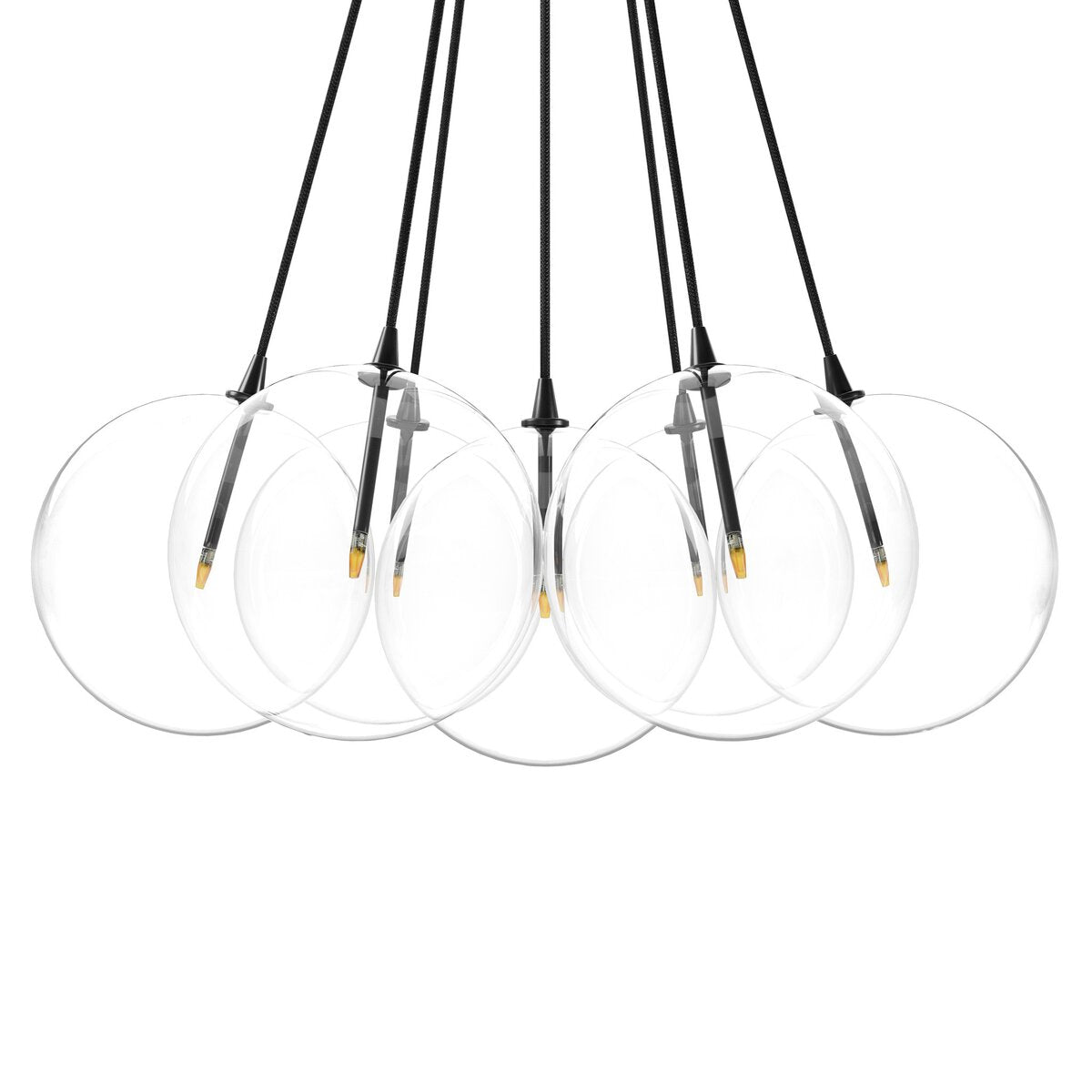 Evelyn 52" Linear Chandelier - Antiqued Iron