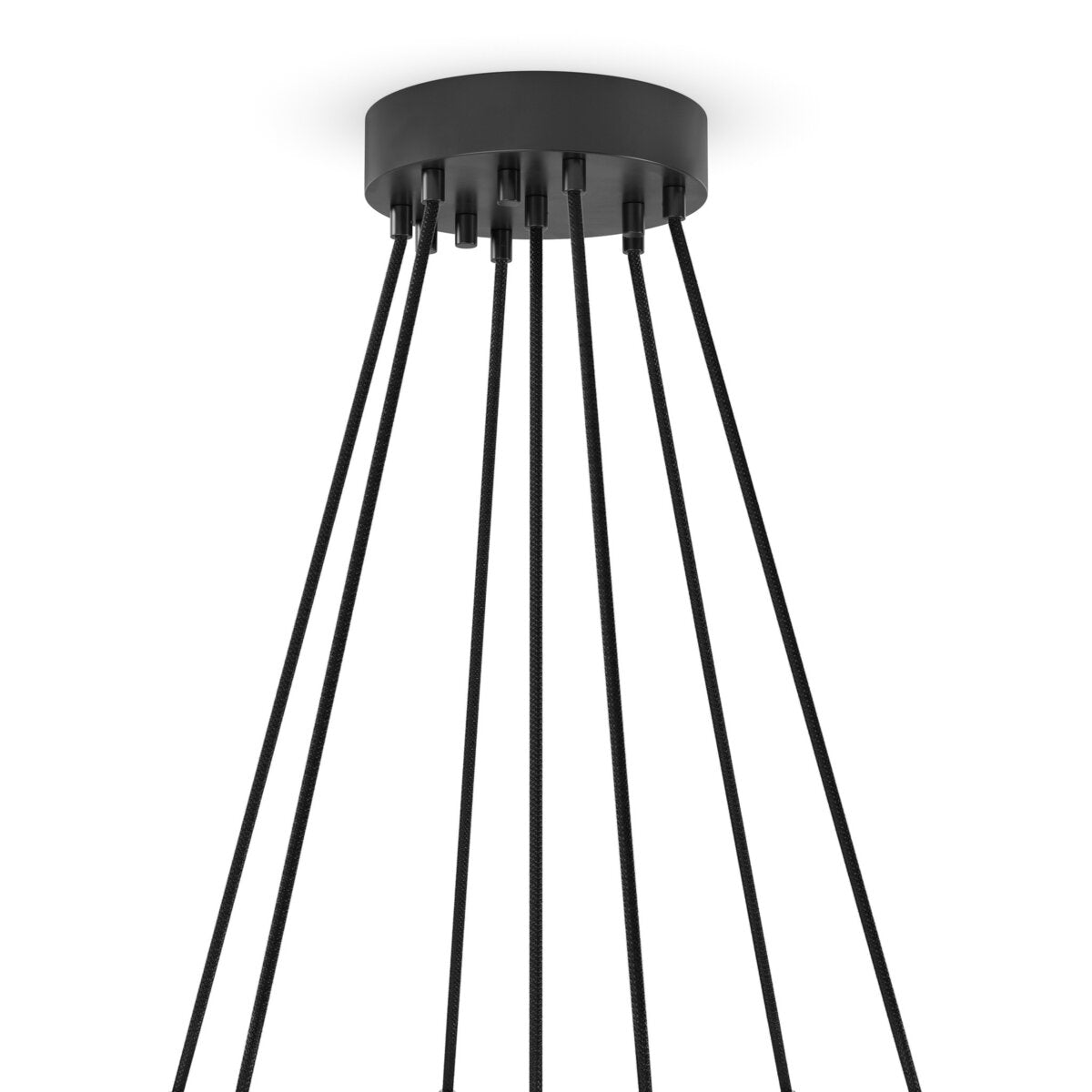 Evelyn 52" Linear Chandelier - Antiqued Iron