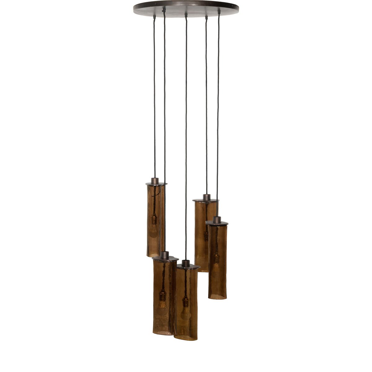 Palmer 22" Chandelier - Dusty Iron