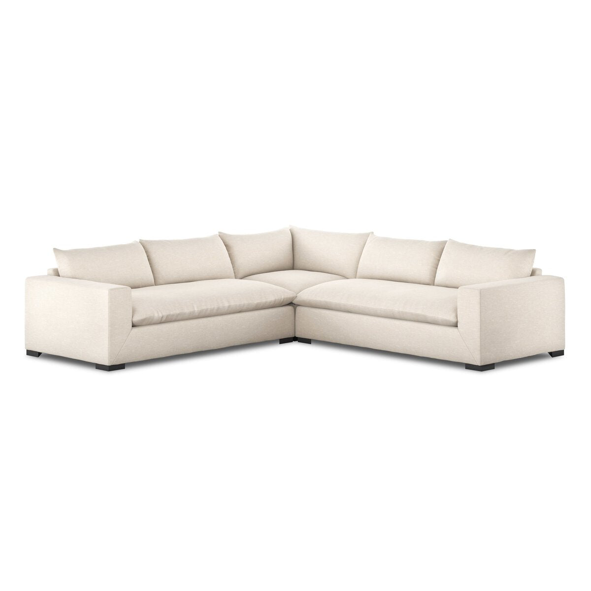 Orion 114" 3 Piece Modular Sectional - Ashby Oatmeal