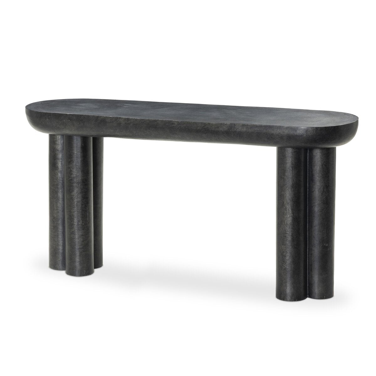 Briar 60" Console Table - Raw Black
